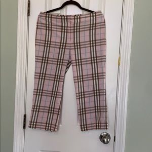 Burberry cropped pants